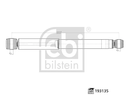 Стойка амортизатора задняя DF VCSA120 цена, от 19.62 USD