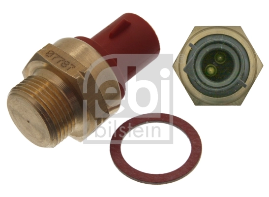 Sensor de temperatura do fluido de esfriamento (de ativação de ventilador do radiador) Ford Fiesta F3L, F5L