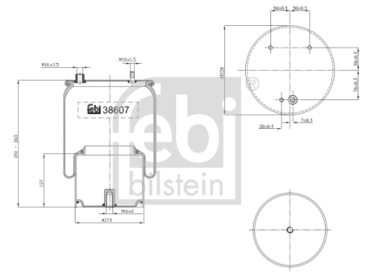 Пневмоподушка/пневморессора моста заднего Continental/Siemens 887MK4 цена, от 77.21 USD