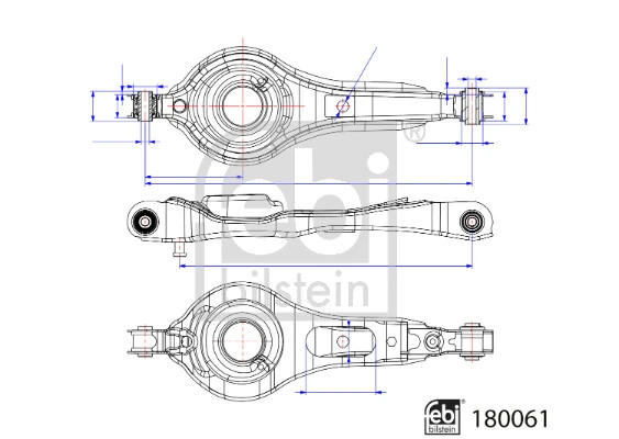 Балансир задний нижний Febi 180061 цена, от 43.75 USD