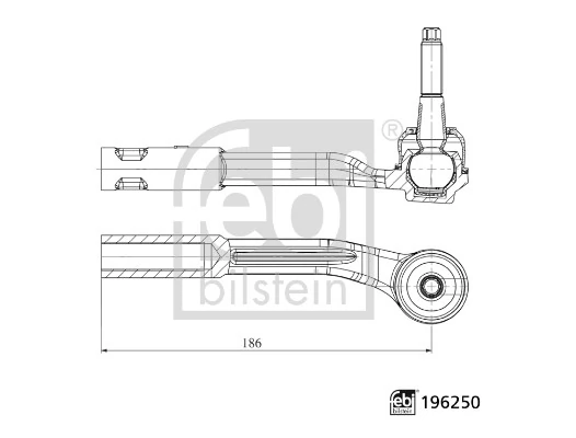 Купить 44205 Lemforder Наконечник рулевой тяги, внешний