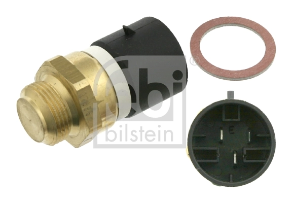 Sensor de temperatura do fluido de esfriamento (de ativação de ventilador do radiador) Nissan Micra K11