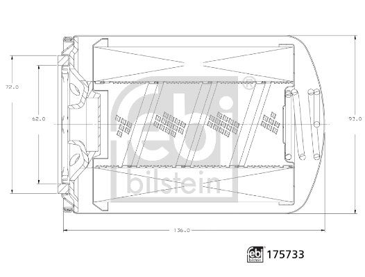Купить 1649751 DAF Фильтр осушитель фреоновый