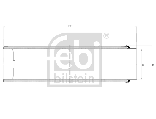 Воздушный фильтр 7701019018 Renault (RVI)