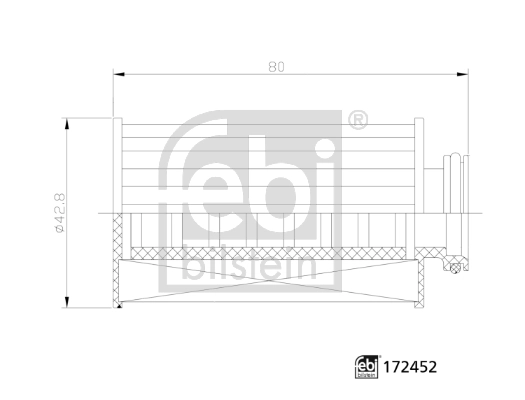 172452 Febi Фильтр ad blue