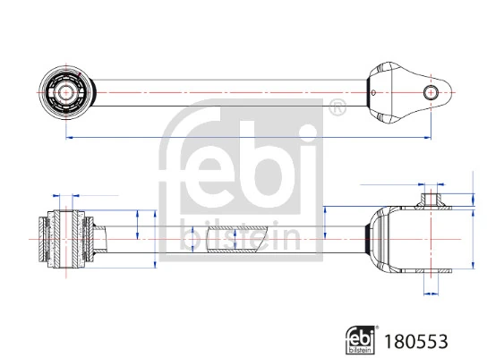 Рычаг задней подвески поперечный Febi 180553 цена, от 27.66 USD