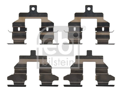 4100965000 Nissan/Infiniti Комплект пружинок крепления дисковых колодок, задних