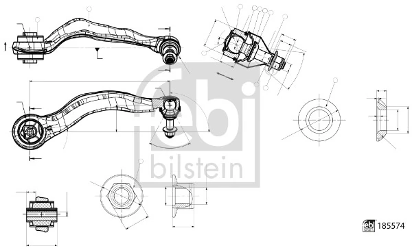 Нижний рычаг JTC3795 TRW