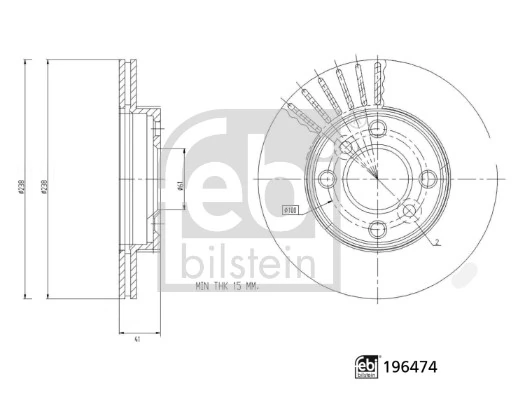 Передние тормозные диски 402068279R Renault (RVI)