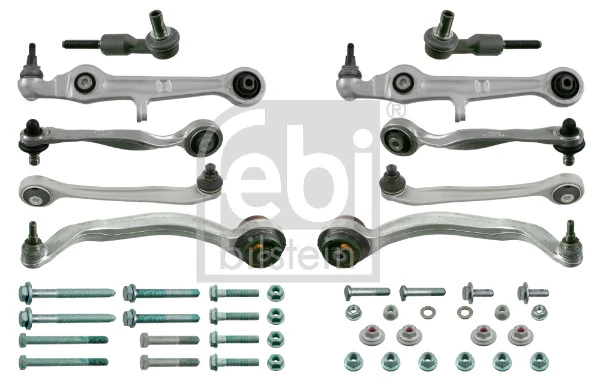 24800 FEBI Kit de brazo de suspensión delantera original y equivalente