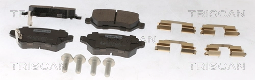 Sapatas do freio traseiras de disco Opel Astra G F48, F08