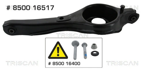 1502729MG Maxgear Рычаг задней подвески нижний, левый/правый