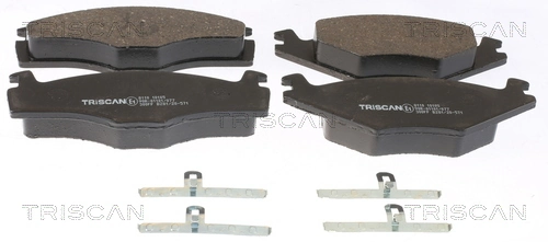 Sapatas do freio traseiras de disco Audi 80 B2 81, 85