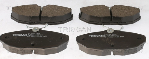 3W4Z2200AA Ford Колодки тормозные дисковые комплект