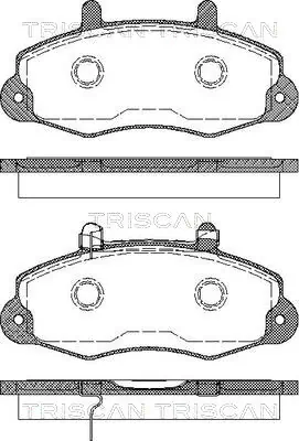 S700149 Polcar Колодки передние