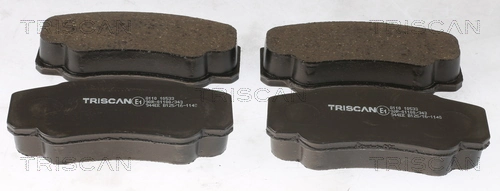 D525E Dafmi Колодки тормозные дисковые комплект