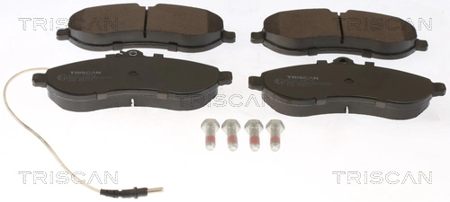  Sapatas do freio dianteiras de disco Peugeot Expert сaixa (VF) (2007 - 2016) 