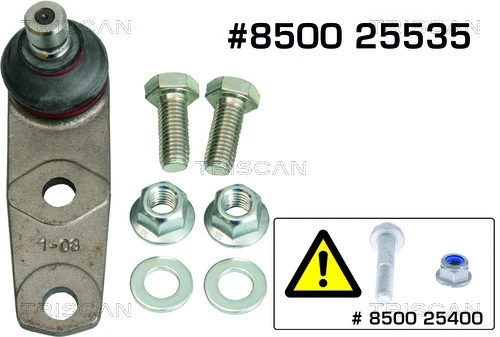R516 Polcar Палец шаровой нижний