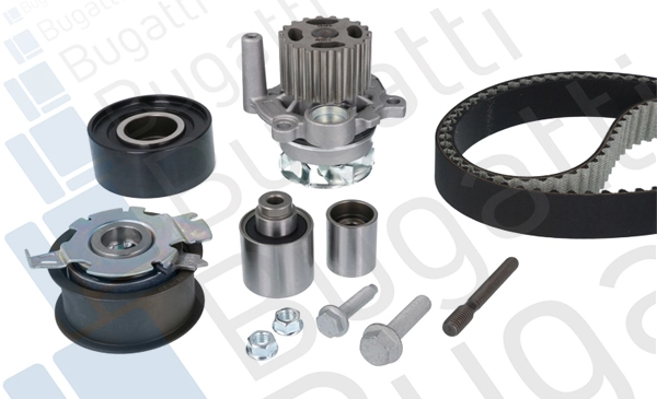 Correia do mecanismo de distribuição de gás, kit Volkswagen Golf 6 5K1