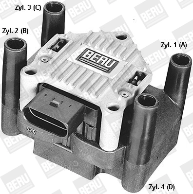 Купить ZSE003 Beru Катушка зажигания