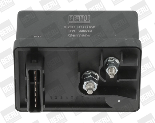 Relê das velas de incandescência Citroen Saxo S0, S1