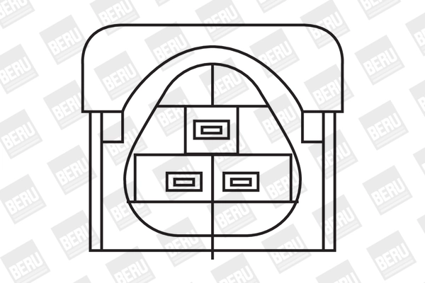 ZS324 Beru Катушка зажигания