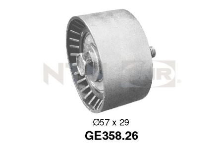 Rodillo intermedio de correa dentada GE35826 SNR