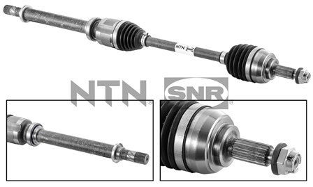 39100BH40A Nissan/Infiniti Полуось передняя, правая