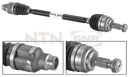 Привод передний правый GKN-Spidan 305842 цена, от 121.26 USD