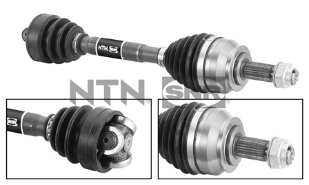 BB5035 Posterparts Полуось передняя, правая