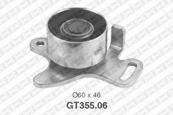 Rolo de reguladora de tensão da correia do mecanismo de distribuição de gás Renault 18 134