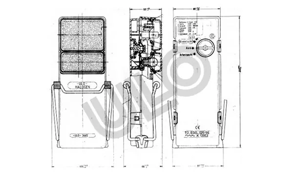 Фонарь переносной 5010057423 Renault (RVI)