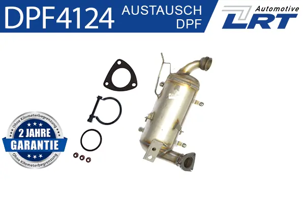 Filtro de partículas do sistema dos gases de escape Opel Astra