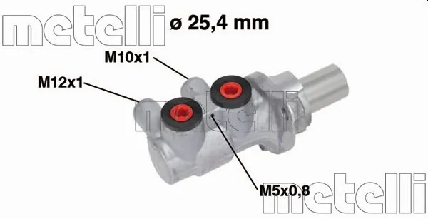 Цилиндр главный тормоза (гидротормозов) General Motors 558388 цена, от 76.50 USD