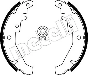 Купить 77362453 Fiat/Alfa/Lancia Задние барабанные тормозные колодки