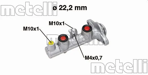  Cilindro mestre do freio Toyota RAV4 I SUV (XA) (1994 - 2000) I