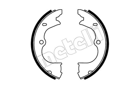 Sapatas do freio de estacionamento Volkswagen Crafter SY, SX, SYB, SYC, SYD, SYM