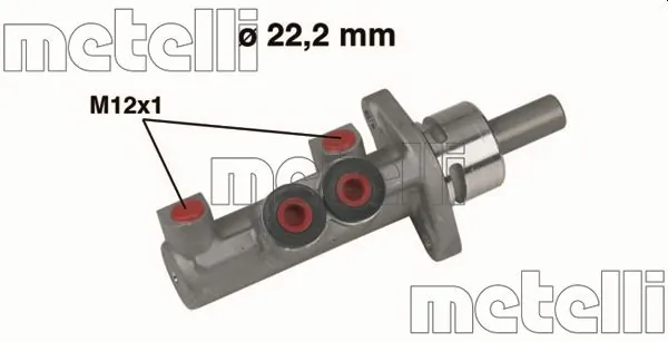 Цилиндр тормозной, главный на Seat Toledo I 1L