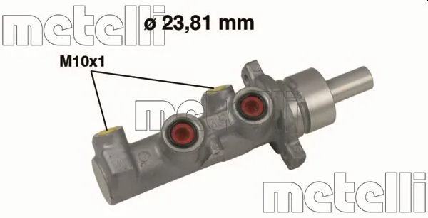 Цилиндр главный тормоза (гидротормозов) Fiat Stilo хэтчбек (192) (2001 - 2006) цена, от 69.01 USD