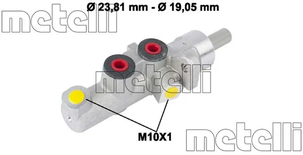 Цилиндр главный тормоза (гидротормозов) Wagner MC141796 цена, от 55.41 USD