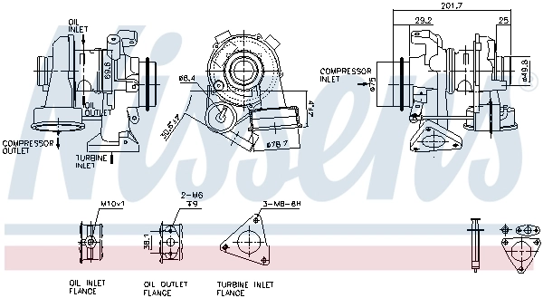 Turbina para Mercedes A  W169