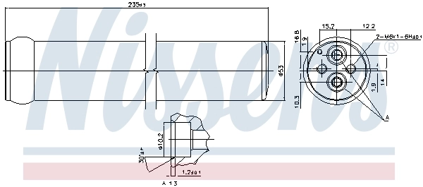 8847497203 Daihatsu Ресивер-осушитель кондиционера