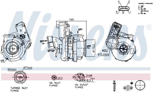 Турбонагнетатель Garrett 7583530024 цена, от 786.00 USD