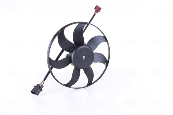 Ventilador elétrico de esfriamento montado (motor + roda de aletas) Volkswagen Passat 3C2