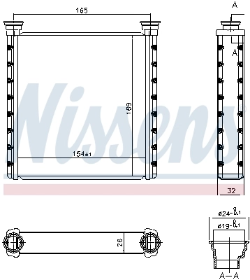 Radiador de forno (de aquecedor) BMW 1 F40