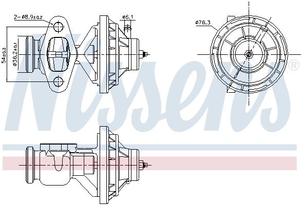 Купить 351630 Kale Клапан EGR системы рециркуляции отработавших газов