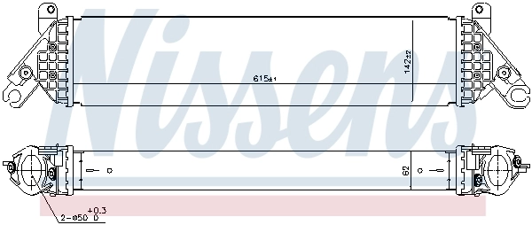 Radiador de intercooler Mazda 6 GJ, GL
