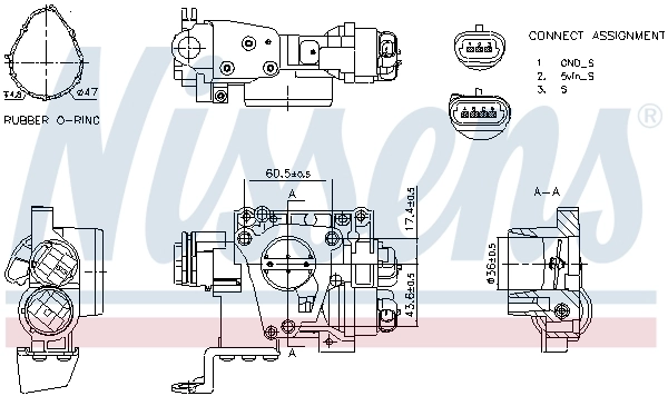 Дроссельная заслонка в сборе Ferrari 71718959 цена, от 58.11 USD