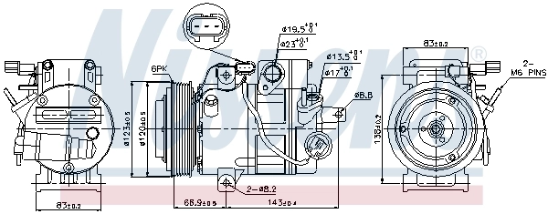 Насос кондиционера HCC NE9DB02