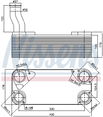 Купить 5001865817 Renault (RVI) Масляный радиатор охлаждения АКПП